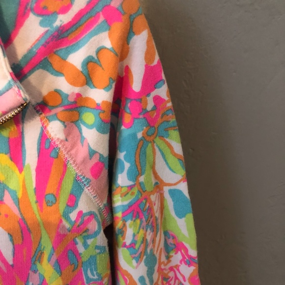 Lilly Pulitzer Skipper Popover Scuba to Cuba Resort White - Picture 5 of 7